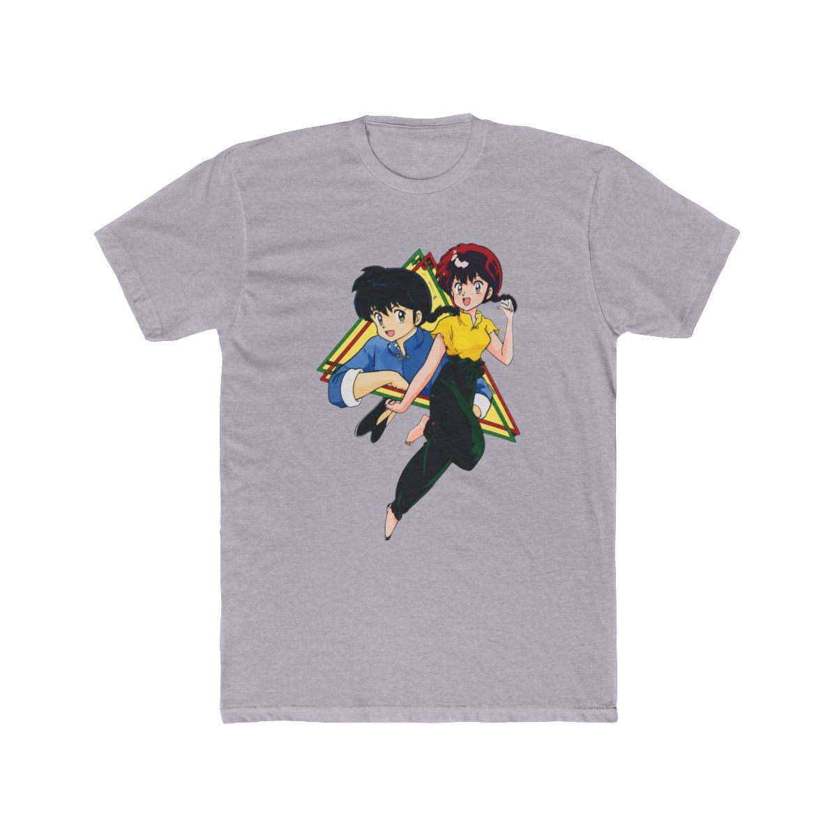 Ranma 1/2 T Shirt with extra logo print on sleeve