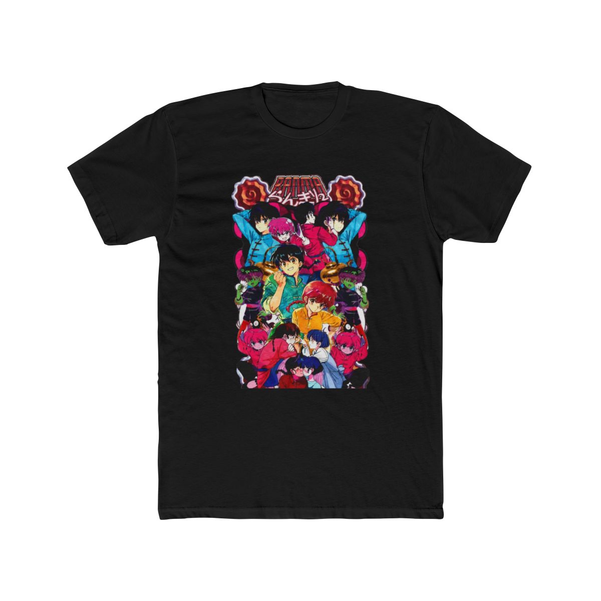 Ranma 1/2 Streetwear T Shirt | Anime Ape - alternate angle 3, merchandise