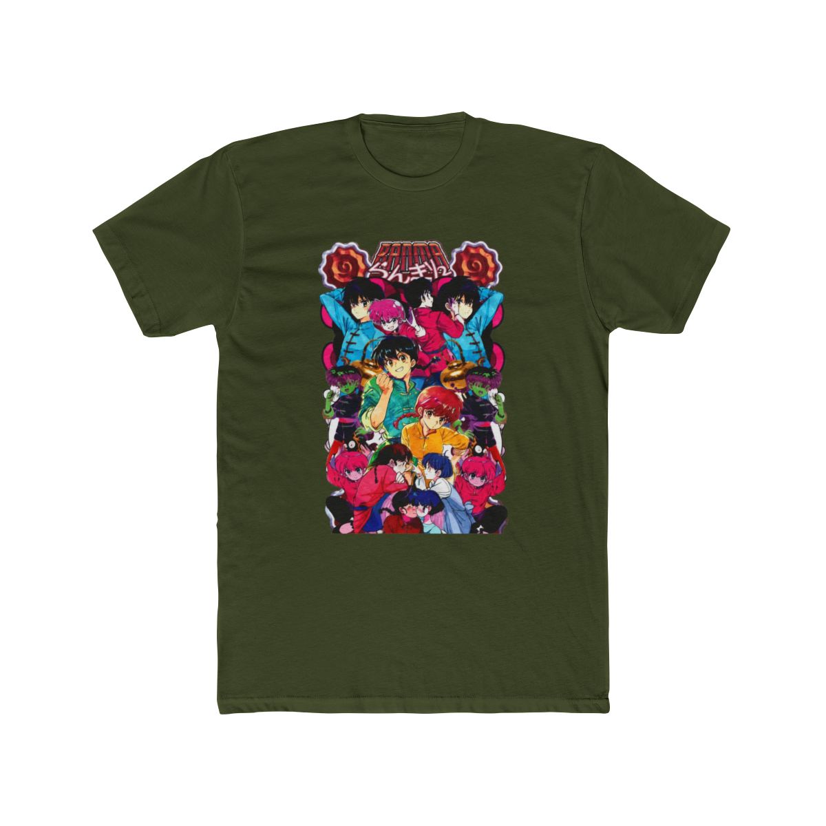 Ranma 1/2 Streetwear T Shirt | Anime Ape - alternate angle 5, merchandise