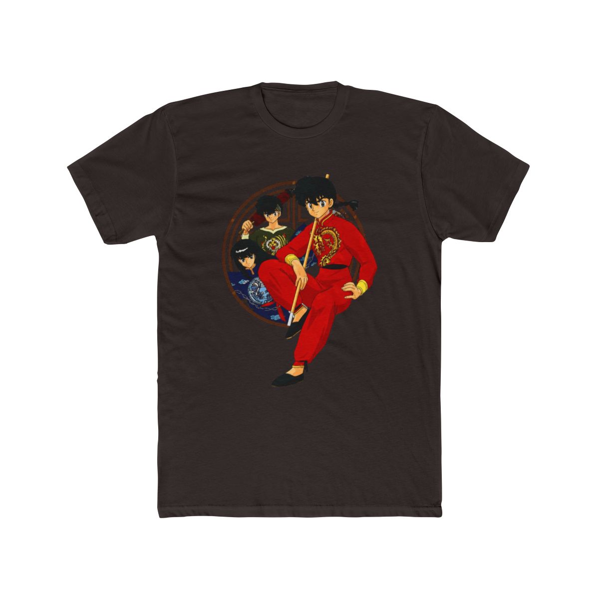 Ranma ½ Anime Manga Retro T Shirt Custom Tees apparel design | Ranma 1/2 - alternate angle 2, merchandise