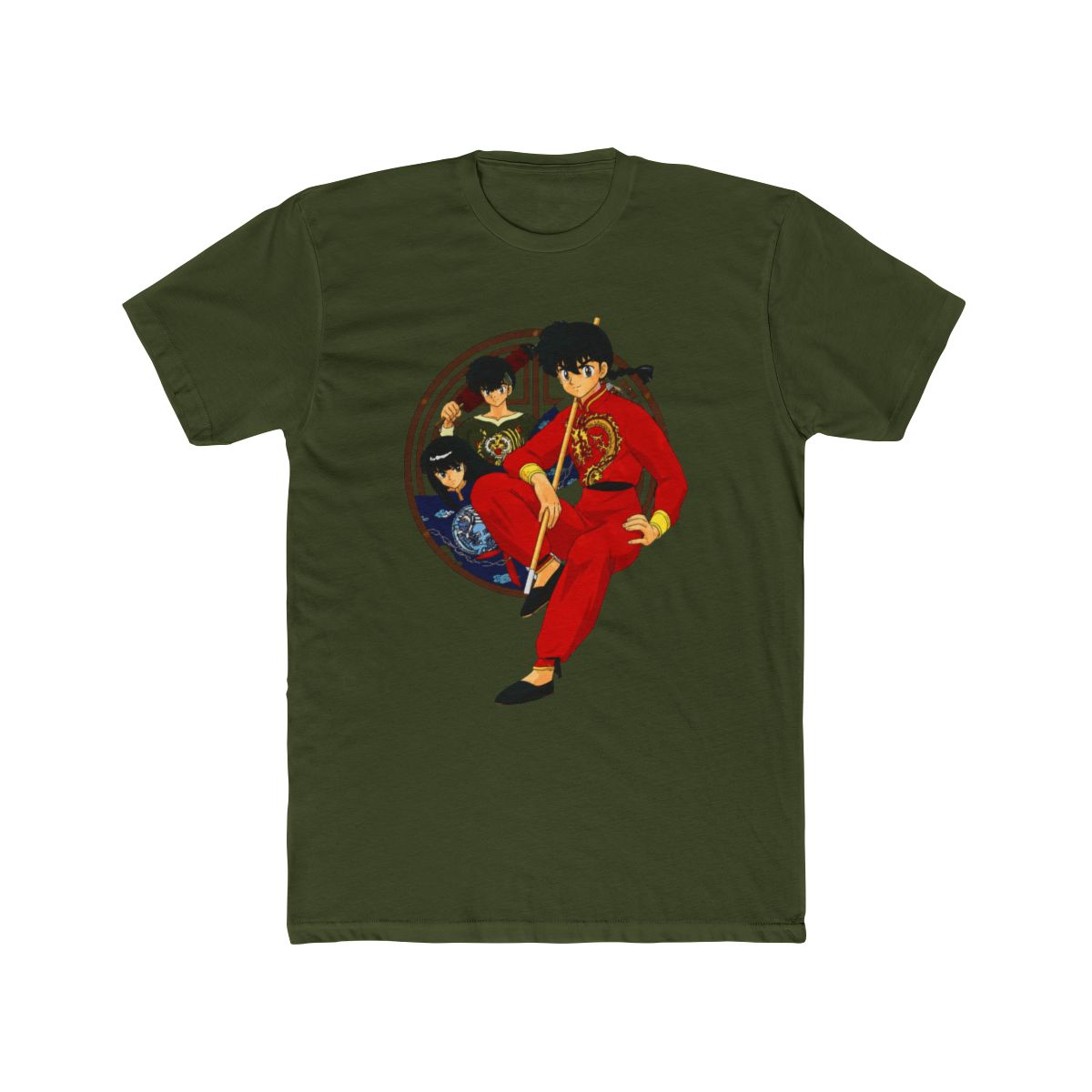 Ranma ½ Anime Manga Retro T Shirt Custom Tees apparel design | Ranma 1/2 - alternate angle 5, merchandise