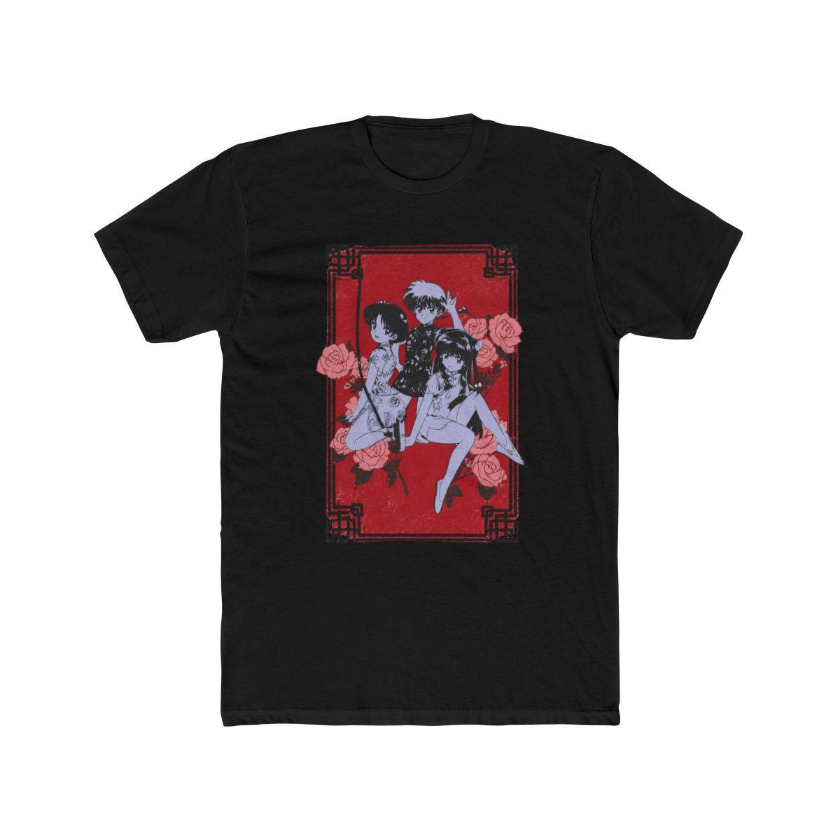 Ranma 1/2 x jouetie China Graphic T Shirt Red Japan limited New Pre-sale - alternate angle 3, merchandise