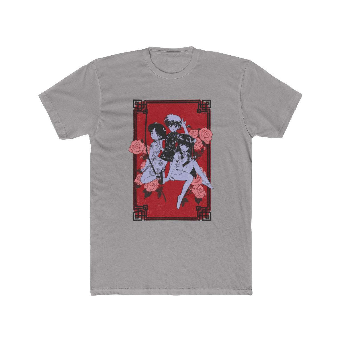 Ranma 1/2 x jouetie China Graphic T Shirt Red Japan limited New Pre-sale - Official T-Shirts merchandise