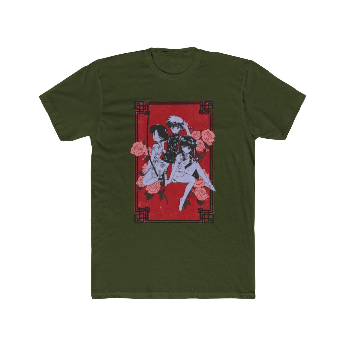 Ranma 1/2 x jouetie China Graphic T Shirt Red Japan limited New Pre-sale - alternate angle 5, merchandise
