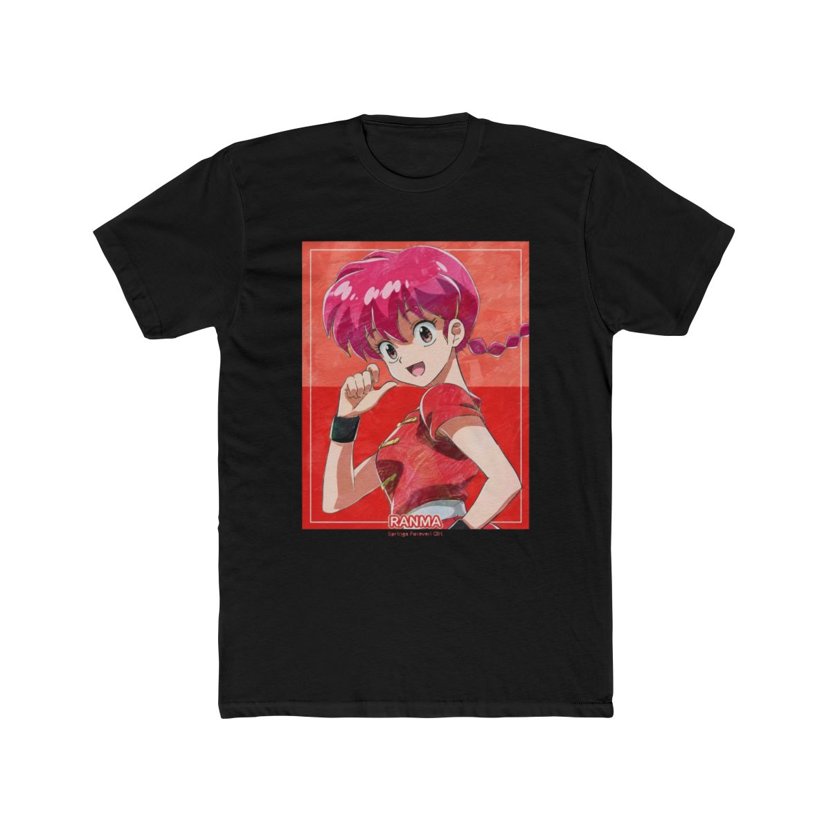 Tv Anime Ranma 1/2: Ranma Ani-Art T Shirt (Size / XXL) - alternate angle 3, merchandise