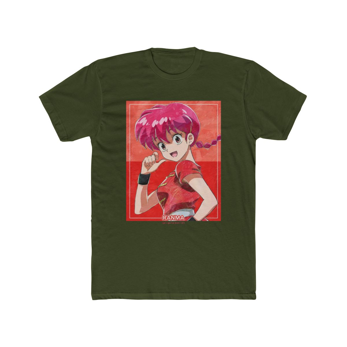 Tv Anime Ranma 1/2: Ranma Ani-Art T Shirt (Size / XXL) - alternate angle 5, merchandise