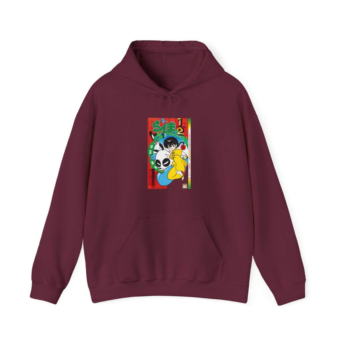 Ranma 1/2 Manga Cover Hoodie - alternate angle 3, merchandise