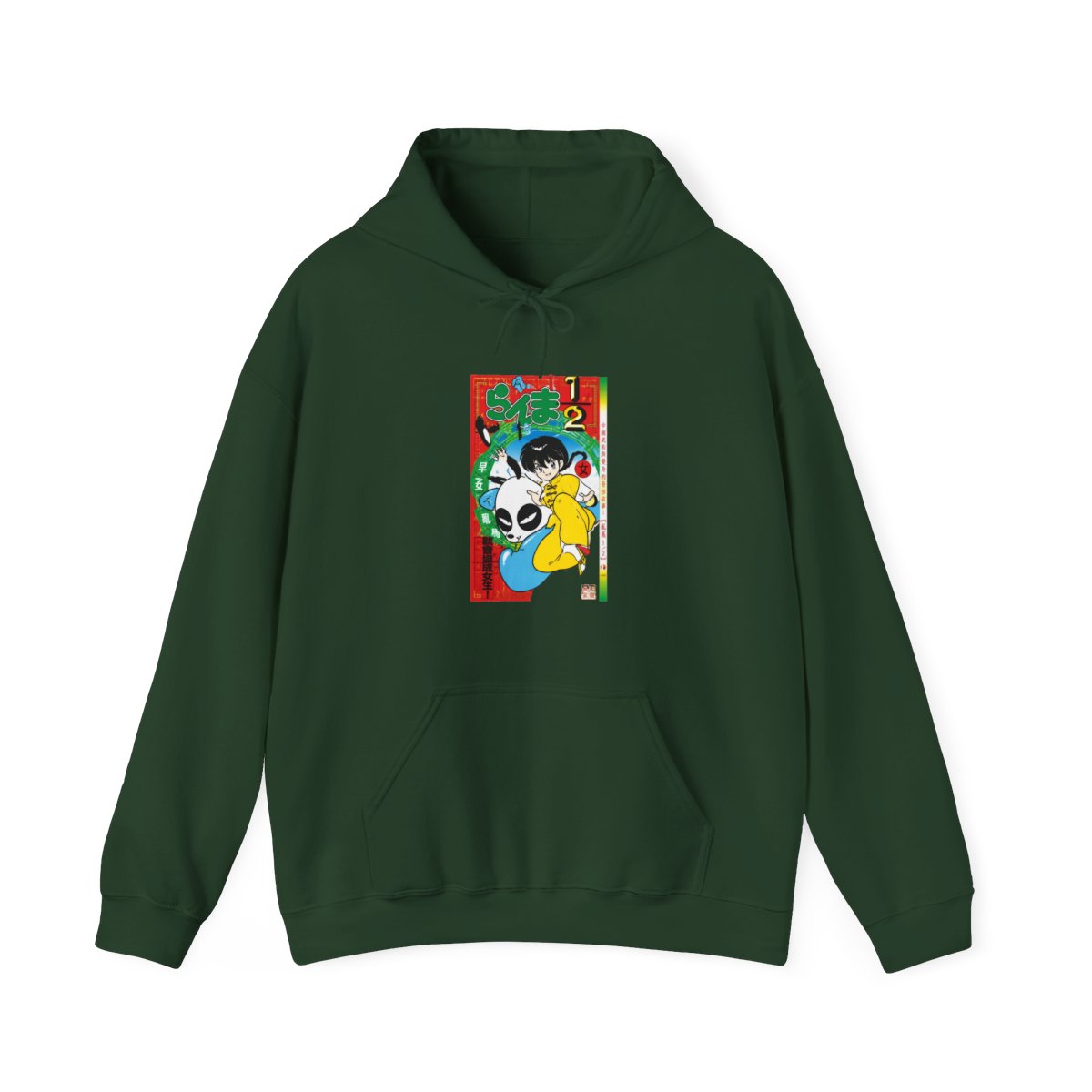 Ranma 1/2 Manga Cover Hoodie - alternate angle 5, merchandise