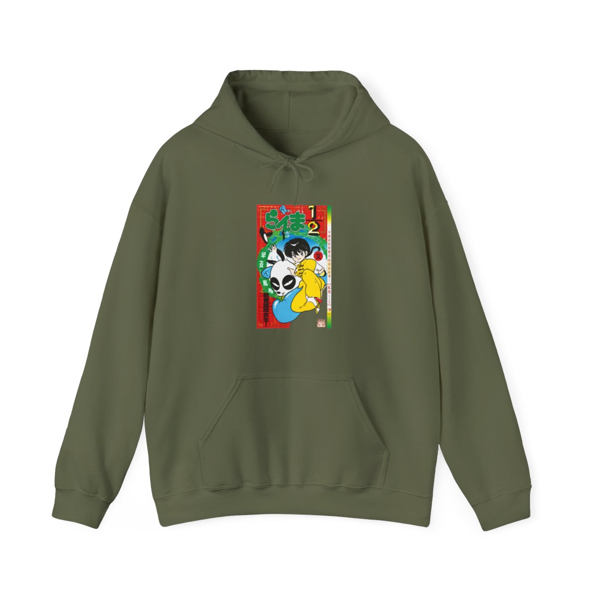 Ranma 1/2 Manga Cover Hoodie - alternate angle 4, merchandise