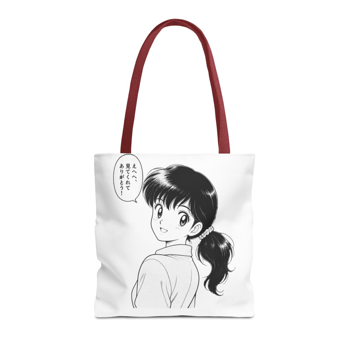 Ranma 1/2 Ranma Manga Panel Portrait Bags - alternate angle 5, merchandise