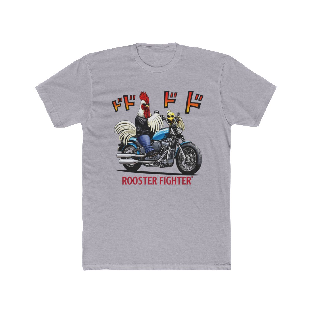 Rooster Fighter Rooster Motorcycle T Shirt | Ranma 1/2