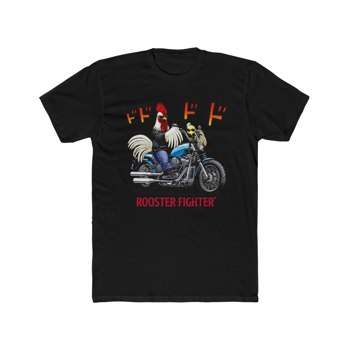 Rooster Fighter Rooster Motorcycle T Shirt | Ranma 1/2 - Official T-Shirts merchandise