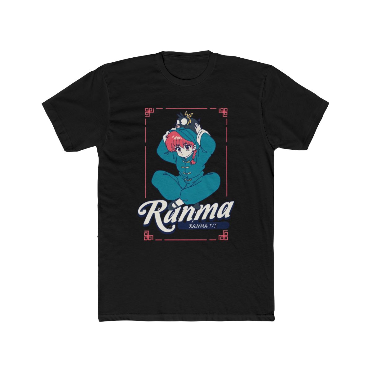 Vintage Ranma 1/2 T Shirt Large 90s Anime Single Stitch Rare - alternate angle 3, merchandise