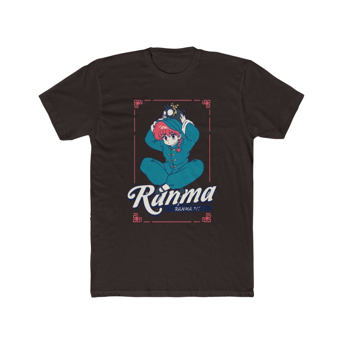 Vintage Ranma 1/2 T Shirt Large 90s Anime Single Stitch Rare - alternate angle 2, merchandise