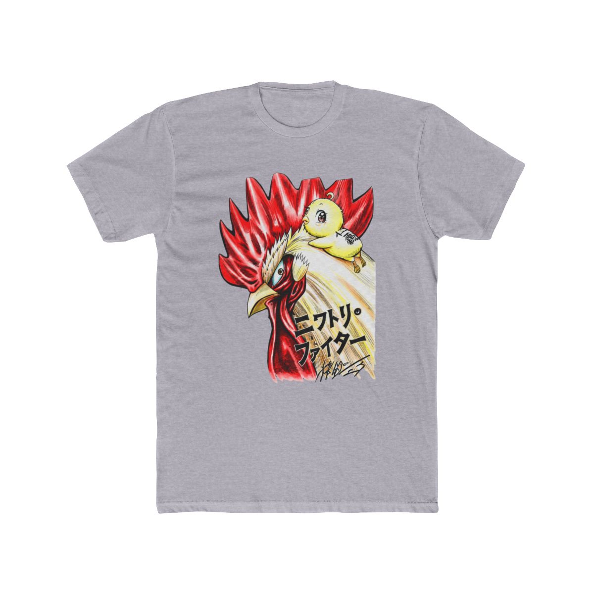 Rooster Fighter Keiji & Chick T Shirt | Ranma 1/2