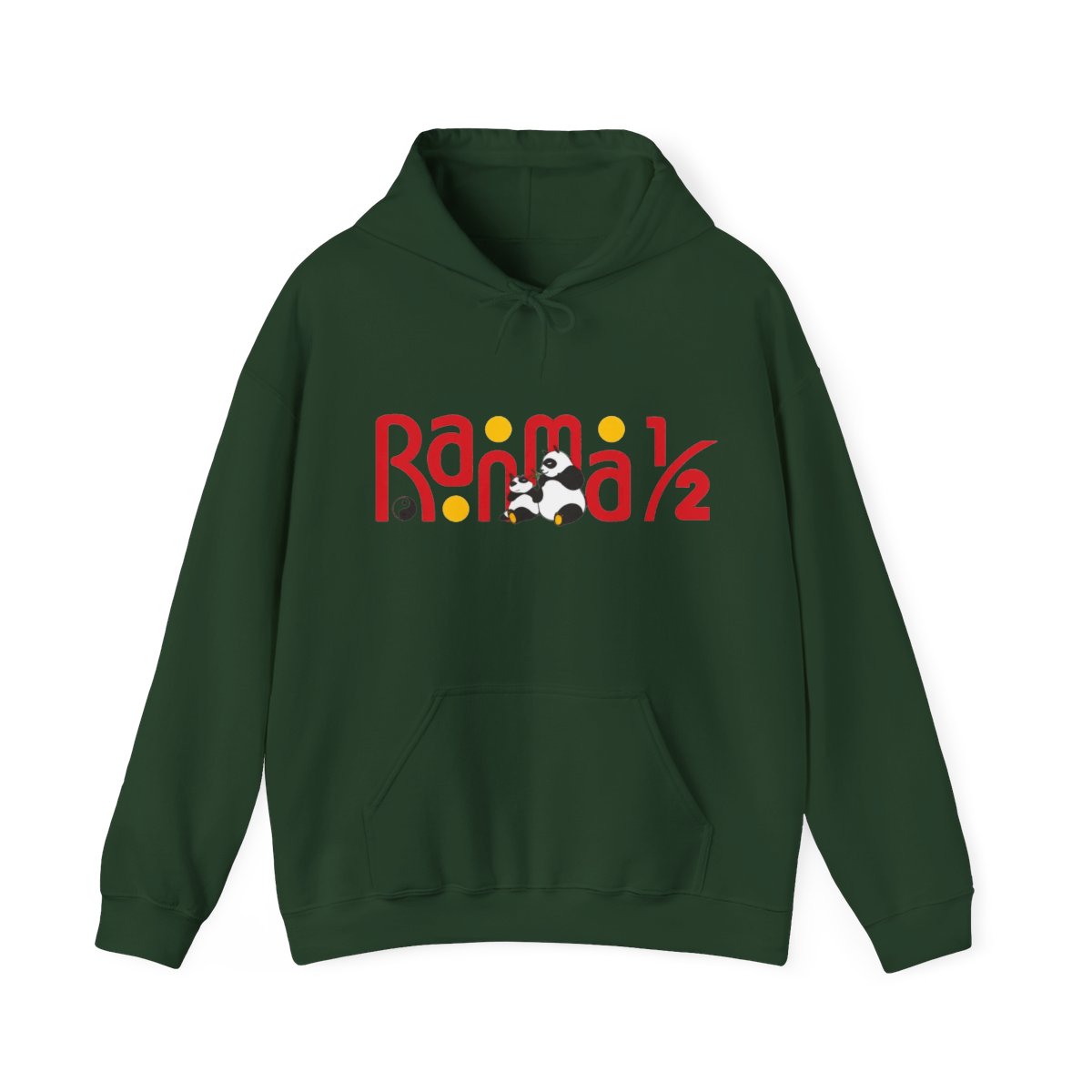 Ranma 1/2 Funny Logo Yellow Backround Hoodie